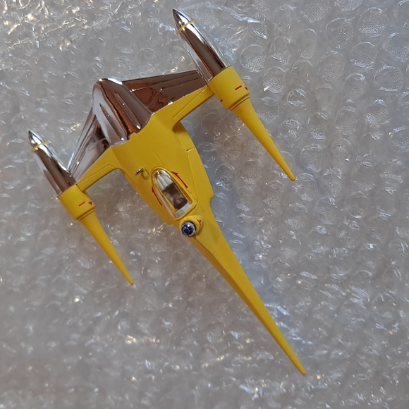 Hallmark Naboo Starfighter Christmas Ornament - Picture 6 of 11